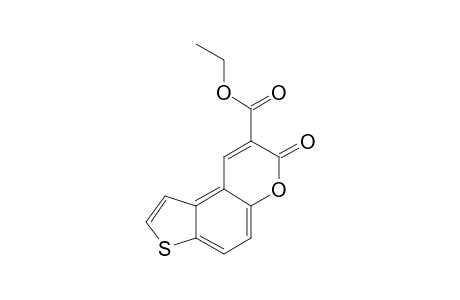 ETHYL-7-OXO-7H-THIENO-[3,2-F]-[1]-BENZOPYRAN-8-CARBOXYLATE