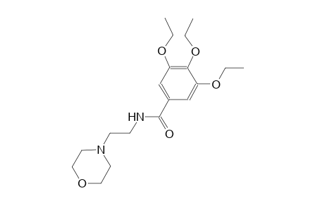 3,4,5-triethoxy-N-[2-(4-morpholinyl)ethyl]benzamide
