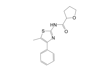 N-(5-methyl-4-phenyl-1,3-thiazol-2-yl)tetrahydro-2-furancarboxamide