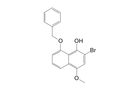 5-Benzyloxy-3-bromo-4-hydroxy-1-methoxynaphthalene