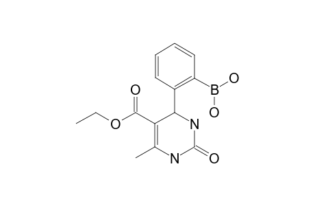 [2-(5-carbethoxy-2-keto-6-methyl-3,4-dihydro-1H-pyrimidin-4-yl)phenyl]boronic acid