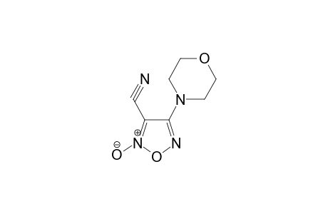 Furoxane-3-carbonitrile, 4-morpholyl-