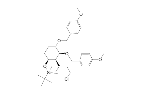 (1S,2S,3S,4R)-3-({1E)-3-Chloro-1-methylprop-1-en-1-yl)-4-(tert-Butyldimethylsilyl)oxy-1,2-di(4-methoxybenzyl)oxycyclohexane
