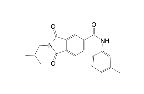 1H-isoindole-5-carboxamide, 2,3-dihydro-N-(3-methylphenyl)-2-(2-methylpropyl)-1,3-dioxo-