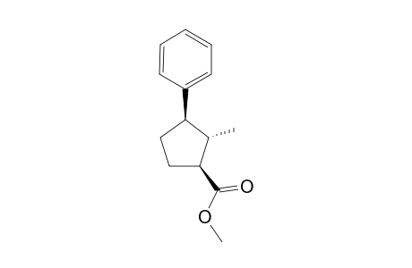 Methyl (1S,2S,3R)-2-methyl-3-phenylcyclopentanecarboxylate