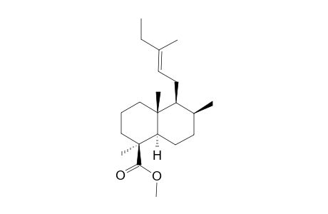 Methyl labda-12-en-19-oate