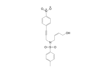 (Z)-8-(4-Nitrophenyl)-5-tosyl-5-azaoct-2-en-7-y-1-ol