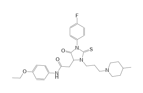 4-imidazolidineacetamide, N-(4-ethoxyphenyl)-1-(4-fluorophenyl)-3-[3-(4-methyl-1-piperidinyl)propyl]-5-oxo-2-thioxo-