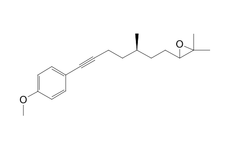 3-((R)-7-(4-methoxyphenyl)-3-methylhept-6-ynyl)-2,2-dimethyloxirane