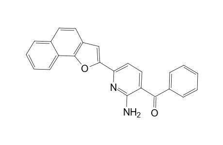 (2-Amino-6-(naphtho[1,2-b]furan-2-yl)pyridin-3-yl)(phenyl)methanone