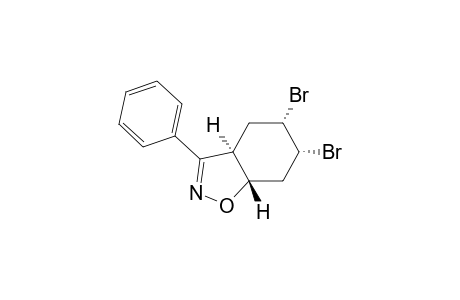 trans-3,4-dibromo-9-phenyl-7-oxa-8-aza-cis-bicyclo[4.3.0]non-8-ene