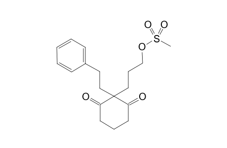 3-(2,6-dioxo-1-phenethylcyclohexyl)propyl methanesulfonate