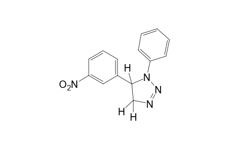 5-(m-nitrophenyl)-1-phenyl-delta^2-1,2,3-triazoline