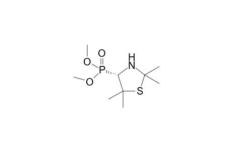 ((S)-2,2,5,5-Tetramethyl-thiazolidin-4-yl)-phosphonic acid dimethyl ester