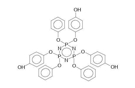 TRIPHENOXYTRIS(4-HYDROXYPHENOXY)CYCLOTRIPHOSPHAZENE
