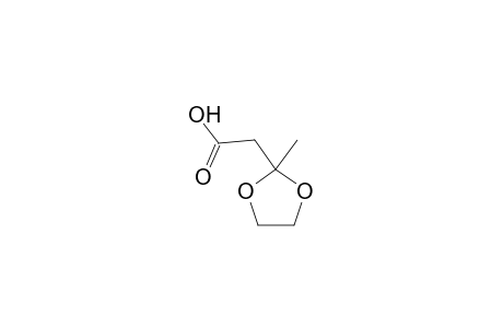 (2-Methyl-1,3-dioxolan-2-yl)acetic acid