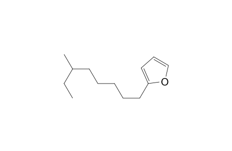 2-(6-Methyloctyl)furan