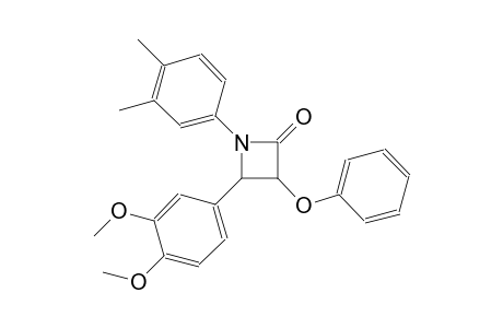 4-(3,4-Dimethoxy-phenyl)-1-(3,4-dimethyl-phenyl)-3-phenoxy-azetidin-2-one