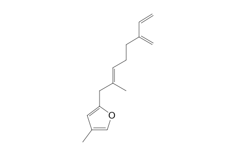 4-METHYL-2-(7-METHYL-3-METHYLIDEN-OCTA-1,6-DIEN-8-YL)-FURANE