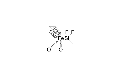 (.eta./5/-Cyclopentadienyl)-dicarbonyl-(difluoro-methyl-silyl)-iron