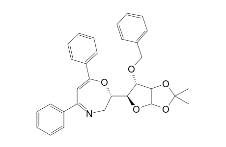 (2S)-2-[(3aR,5S,6S,6aR)-6-(Benzyloxy)-2,2-dimethyltetrahydrofuro[2,3-d][1,3]dioxol-5-yl]-5,7-diphenyl-2,3-dihydro-1,4-oxazepine