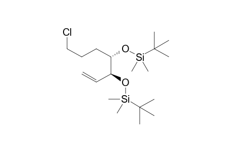 (3S,4S)-7-Chloro-3,4-bis[(1,1-dimethylethyl)dimethylsilyloxy]-1-heptene