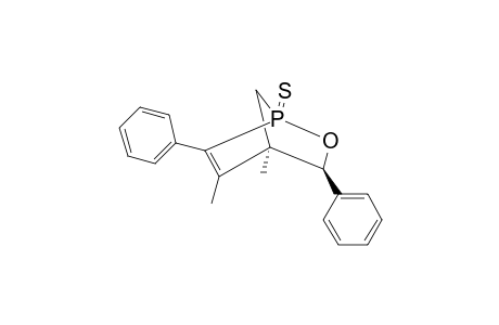 3,6-DIPHENYL-4,5-DIMETHYL-1-PHOSPHA-2-OXANORBORN-5-ENE-SULFIDE