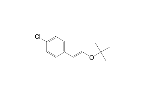 Benzene, 1-chloro-4-[2-(1,1-dimethylethoxy)ethenyl]-, (E)-