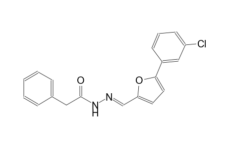 N'-{(E)-[5-(3-chlorophenyl)-2-furyl]methylidene}-2-phenylacetohydrazide