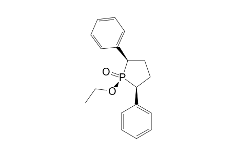 (meso)-(cis)-1-Ethoxy-(cis)-2,5-diphenyl-1-.lambda.(5)-phospholan-1-one