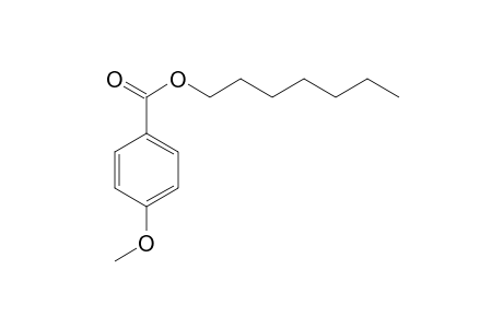 Benzoic acid, 4-methoxy-, heptyl ester