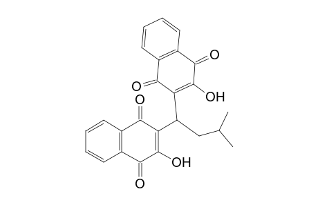 1,4-Naphthalenedione, 2,2'-(3-methylbutylidene)bis[3-hydroxy-