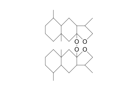 Dodecahydro-3,3',5,5',8a,8a'-hexamethyl-9a,9a'-dioxy-bis(naphtho(2,3-B)furan)