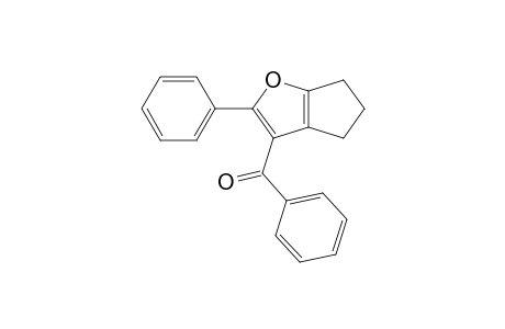 3-Benzoyl-2-phenyl-5,6-dihydro-4H-cyclopenta[b]furan