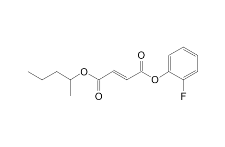 Fumaric acid, 2-pentyl 2-fluorophenyl ester