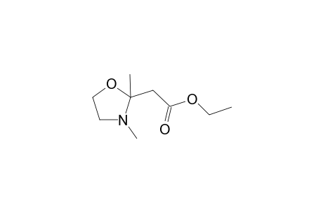 2-(2,3-dimethyl-2-oxazolidinyl)acetic acid ethyl ester