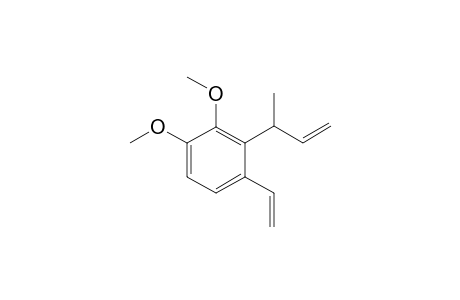 3,4-Dimethoxy-2-(1-methyl-2-propenyl)-1-vinylbenzene