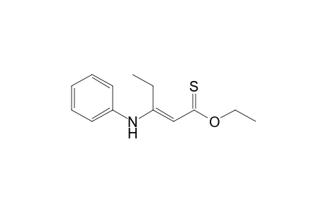 O-Ethyl 3-(phenylamino)pent-2-enethioate