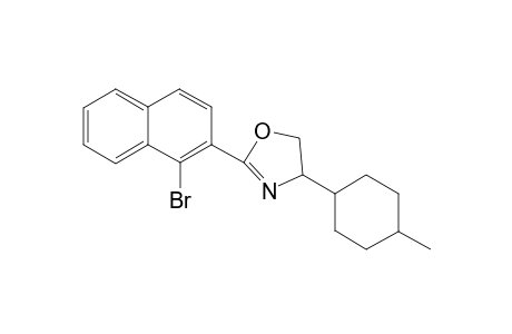 2-(1'-Bromonaphthalen-2'-yl)-4-( cyclohexylmethyl)-4,5-dihydroxazole