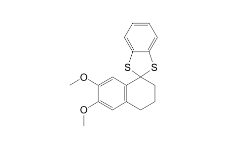 Spiro[1,3-benzodithiole-2,1'(2'H)-naphthalene], 3',4'-dihydro-6',7'-dimethoxy-