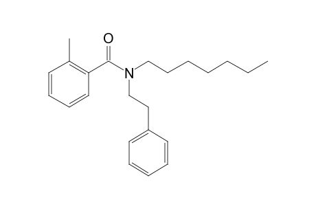 o-Toluylamide, N-(2-phenylethyl)-N-heptyl-