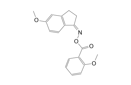 1H-inden-1-one, 2,3-dihydro-5-methoxy-, O-(2-methoxybenzoyl)oxime, (1Z)-