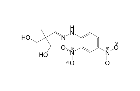 Propanal, 3-hydroxy-2-(hydroxymethyl)-2-methyl-, 2-(2,4-dinitrophenyl)hydrazone