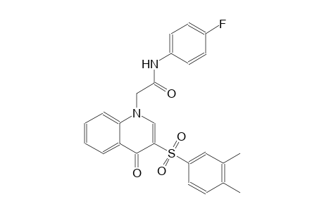 1-quinolineacetamide, 3-[(3,4-dimethylphenyl)sulfonyl]-N-(4-fluorophenyl)-1,4-dihydro-4-oxo-