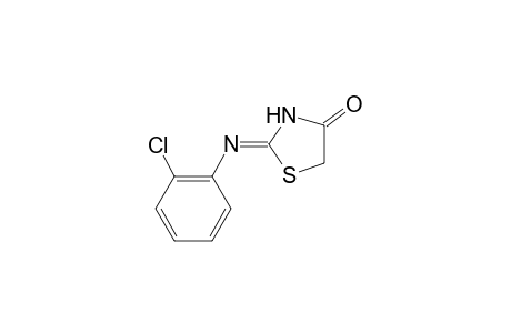2-[(2-chlorophenyl)imino]-1,3-thiazolidin-4-one