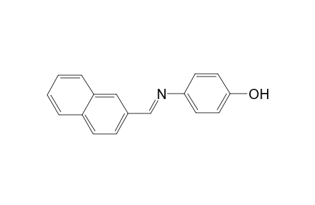 4-([(E)-2-Naphthylmethylidene]amino)phenol