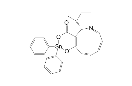 (5S)-2,2-Diphenyl-6-aza-1,3-dioxa-5-sec-butyl-2-stannabenzocyclononen-4-one