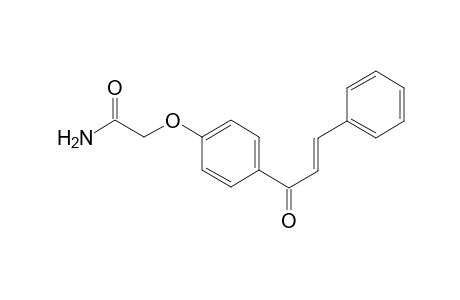 2-(4-[(2E)-3-Phenyl-2-propenoyl]phenoxy)acetamide