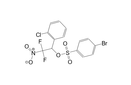 1-(2-chlorophenyl)-2,2-difluoro-2-nitroethyl 4-bromobenzenesulfonate
