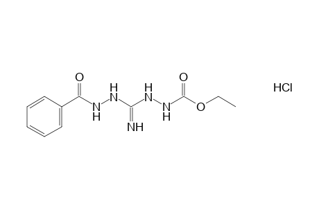 1-benzamido-3-(carboxyamino)guanidine, ethyl ester, monohydrochloride